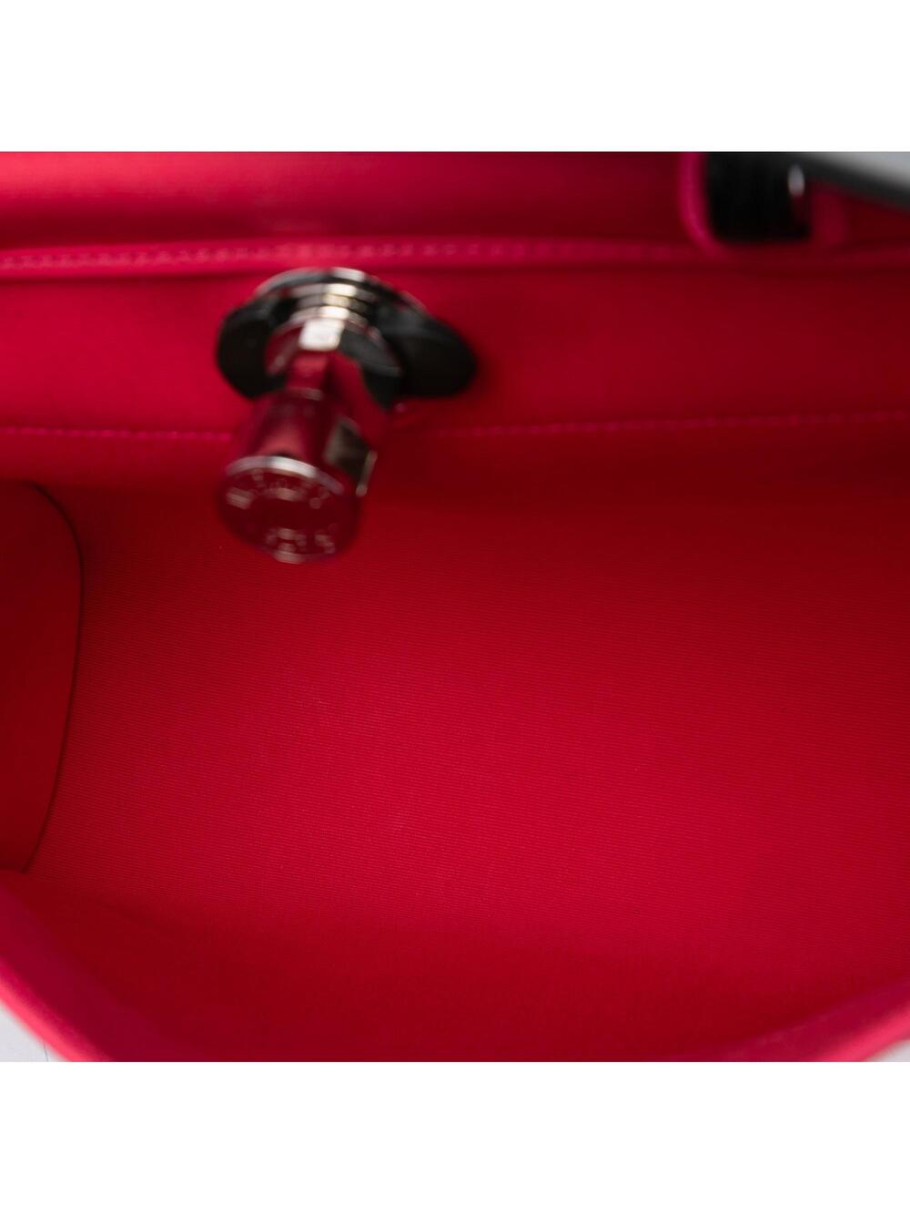 Hermes Herbag Zip Leather And Toile 31 #300680H20B - Picture 4 of 8